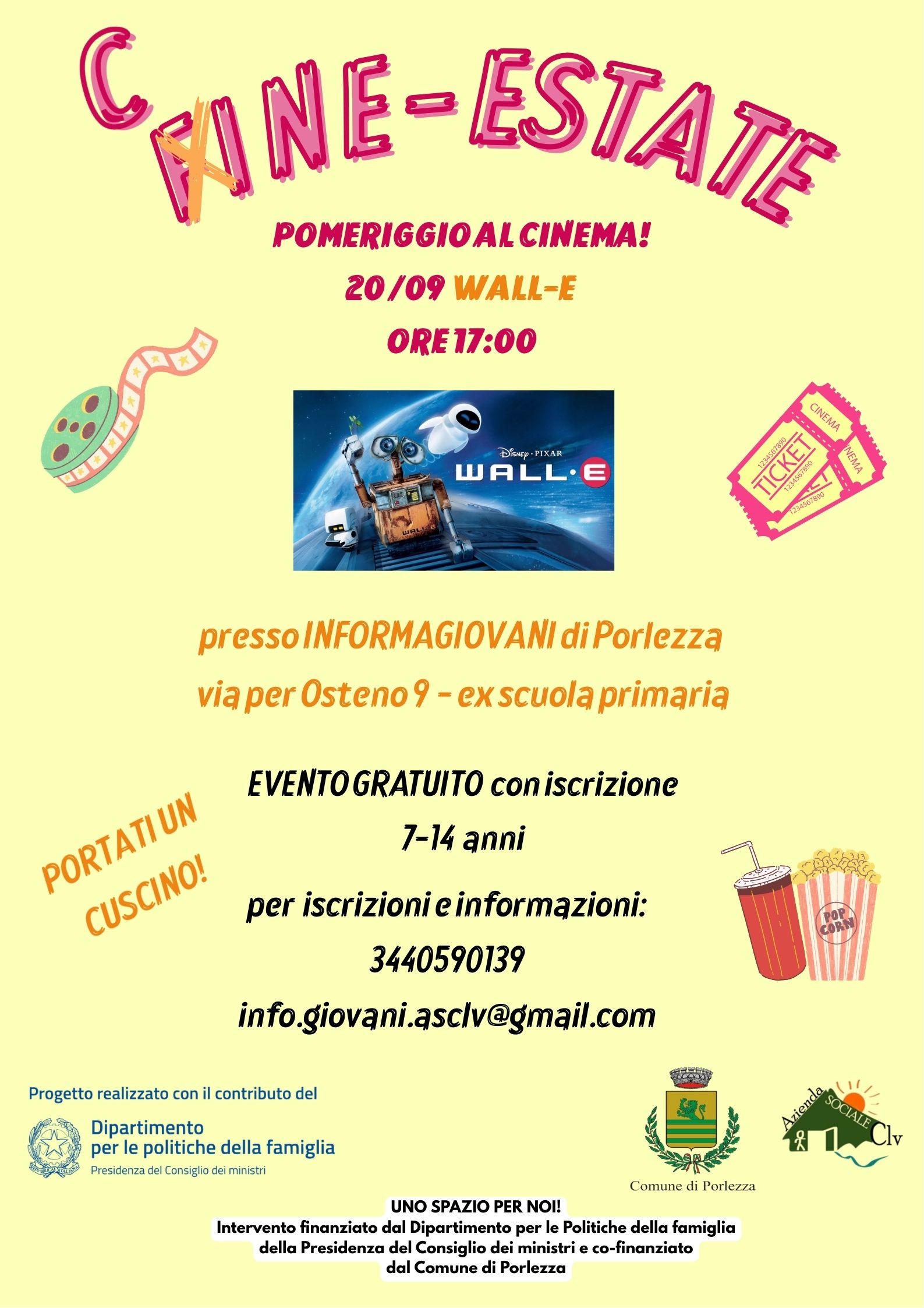 Cine -Estate Bambini 7-14