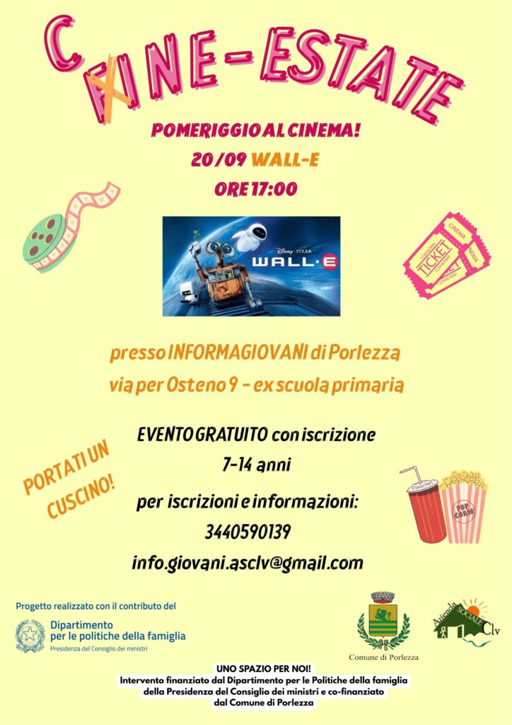 Cine -Estate Bambini 7-14