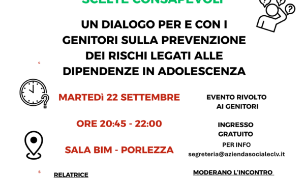 SCELTE CONSAPEVOLI PORLEZZA
